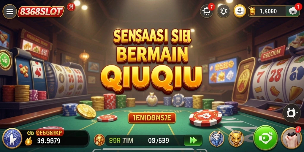 Tampilan screenshot gameplay QiuQiu yang seru dan interaktif.