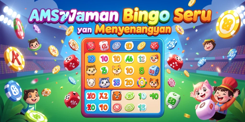 Tampilan gameplay Bingo yang seru dan interaktif di AMS789.