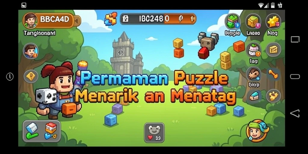 Tampilan gameplay BBCA4D yang menantang dan menarik.