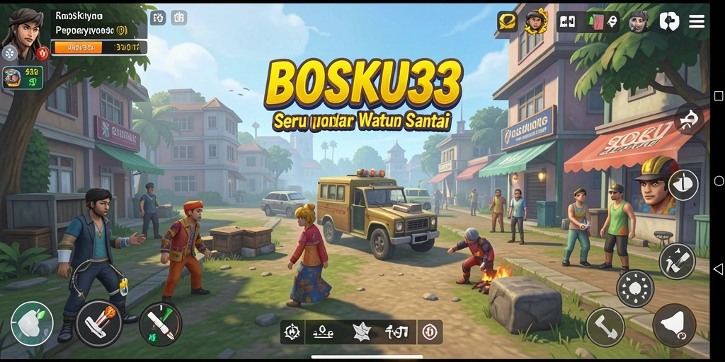 Tampilan gameplay BOSKU33 yang seru dan menghibur.