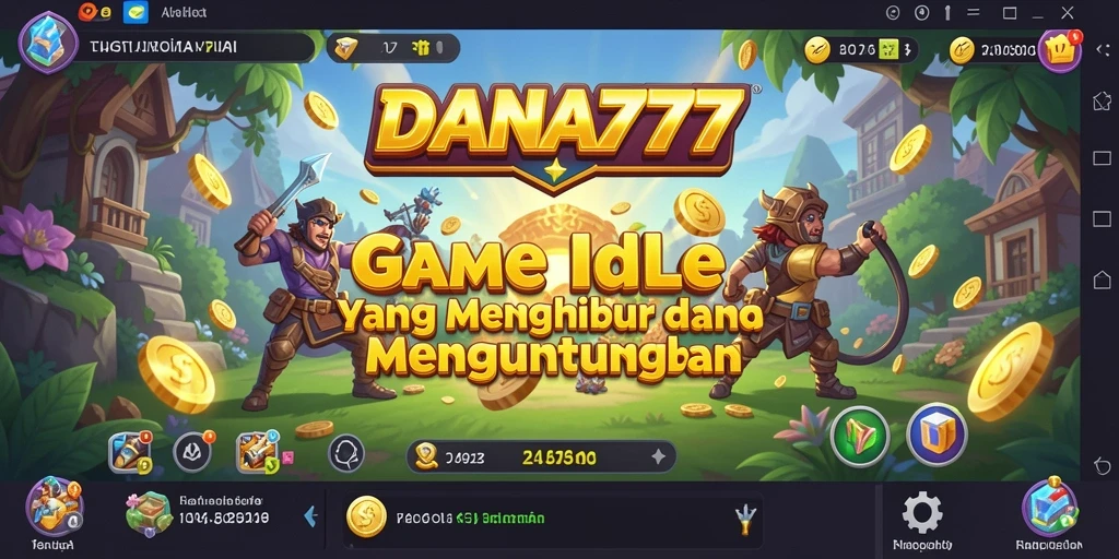 Tampilan gameplay DANA777 yang menarik dan seru