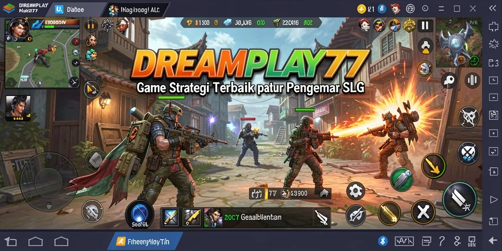 Tampilan gameplay menarik dari DREAMPLAY77 yang penuh strategi.