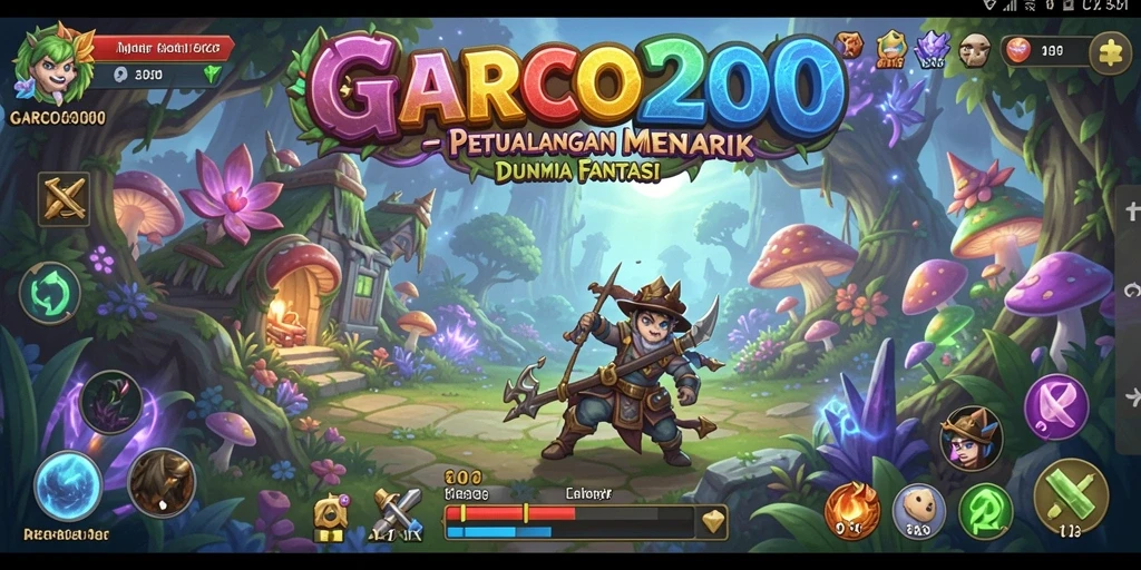 Screenshot GARCO200 menunjukkan aksi seru dalam petualangan penuh tantangan.