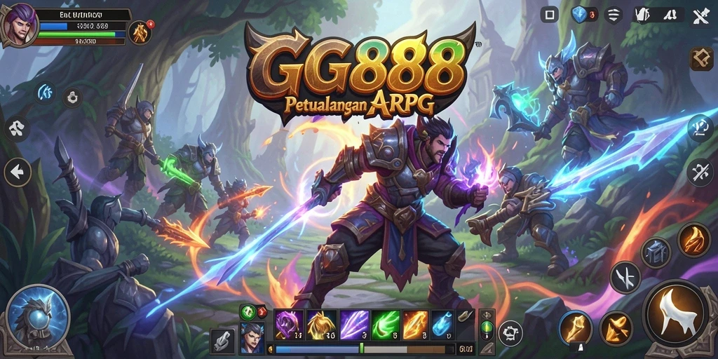 Tampilan gameplay GGG888 yang menegangkan dan penuh aksi.