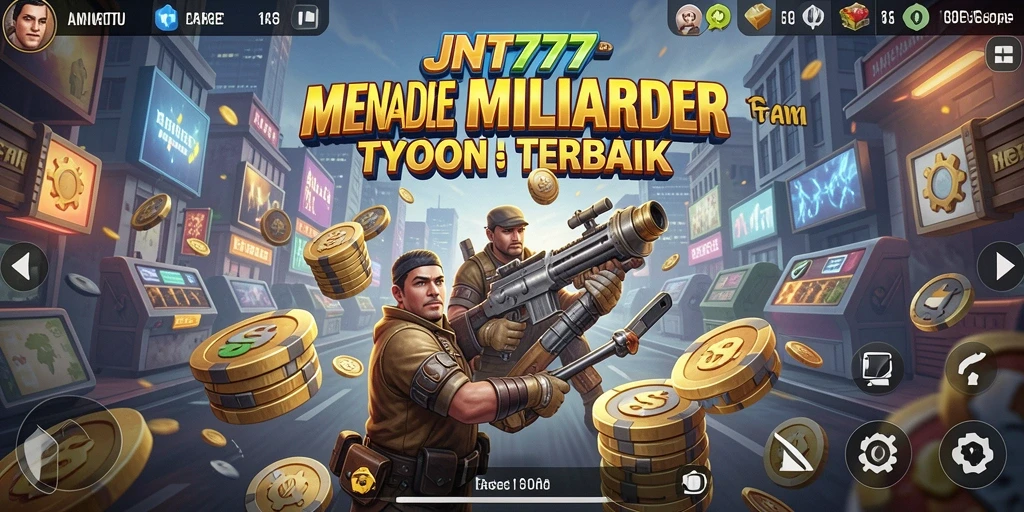 Tampilan menarik dari gameplay <strong>JNT777</strong> yang memperlihatkan pengelolaan bisnis.