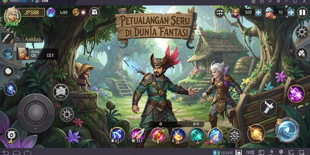 Gameplay seru <strong>JPS88</strong> dengan petualangan penuh warna.