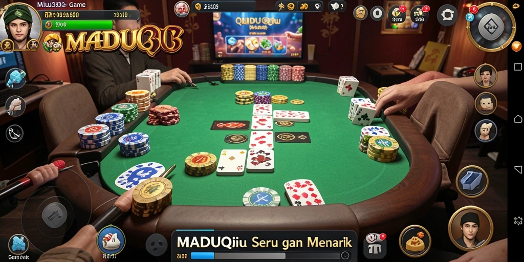 Screenshot gameplay seru dari game QiuQiu MADU303.