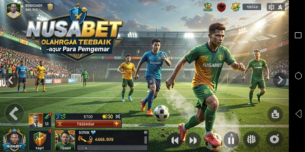 Tampilan gameplay NUSABET yang mendebarkan dan interaktif.