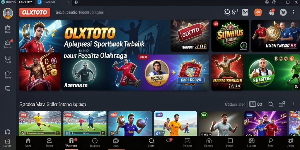 Tampilan menarik dari gameplay taruhan Sportbook di OLXTOTO.