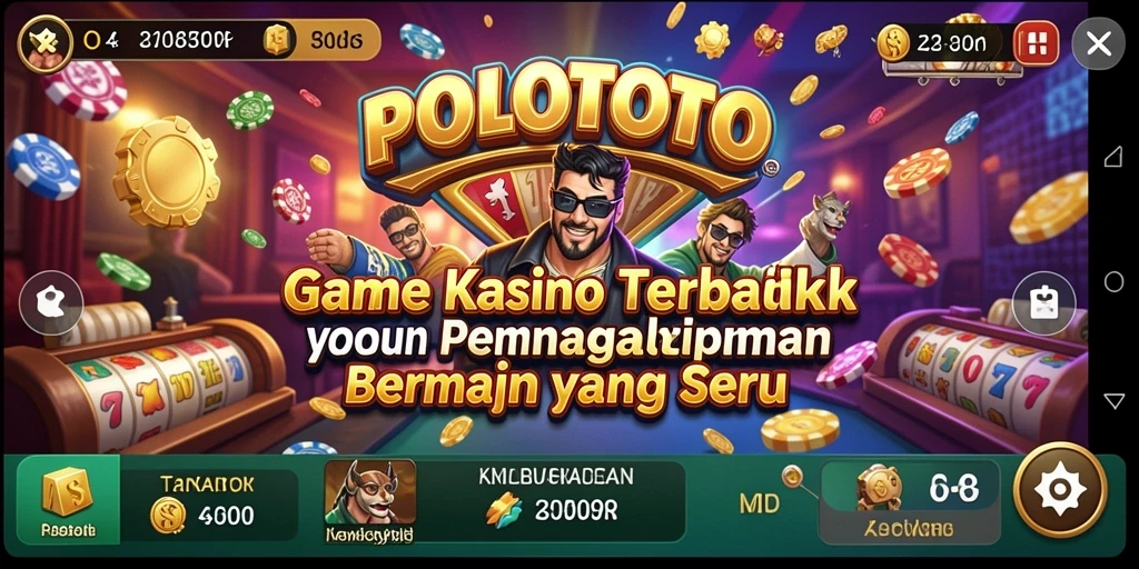 Tampilan menarik dari permainan Kasino di POLOTOTO.