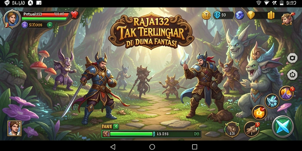 Screenshot gameplay RAJA132 menampilkan aksi seru di dunia petualangan yang menawan.