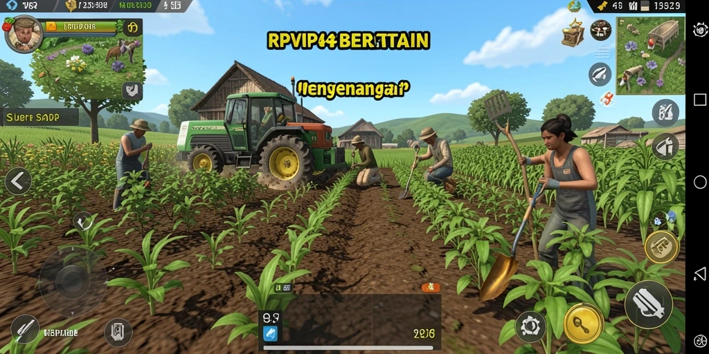 Tampilan gameplay RPVIP4 yang menarik dan penuh warna.