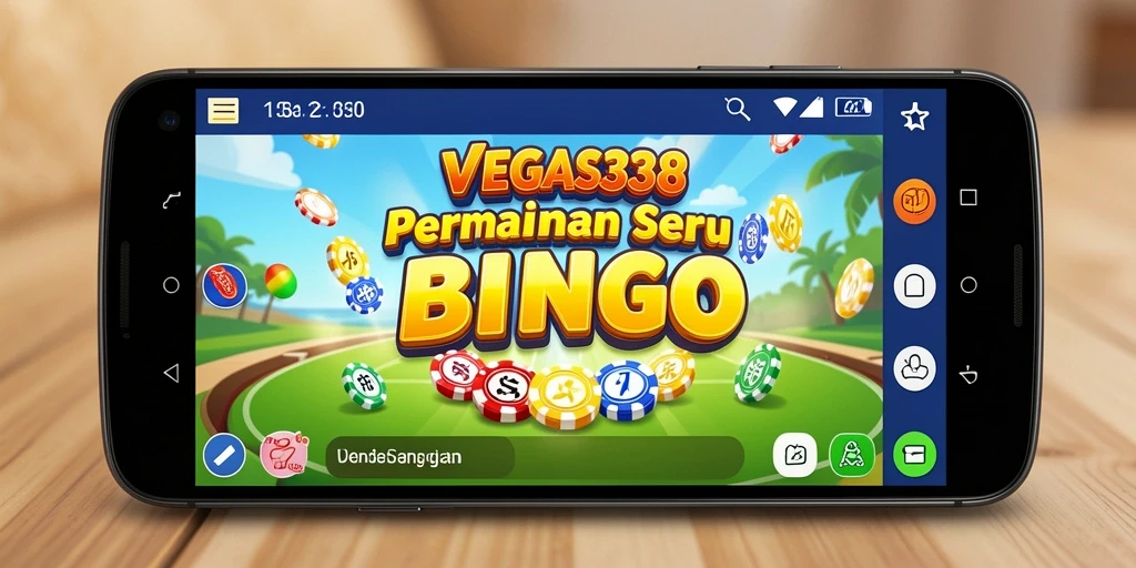 Tampilan menarik dari gameplay Bingo di VEGAS338.