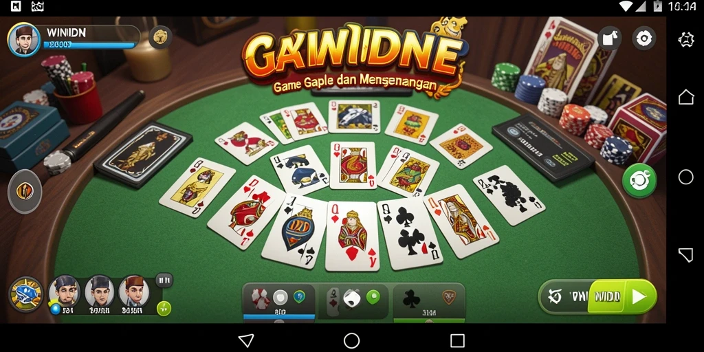 Tampak gameplay seru dari WINIDN dengan teman-teman.